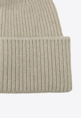 Destin Cashmere-Blend Ribbed Beanie Ivory SPENNYBEDWO/R_DESSR-CA