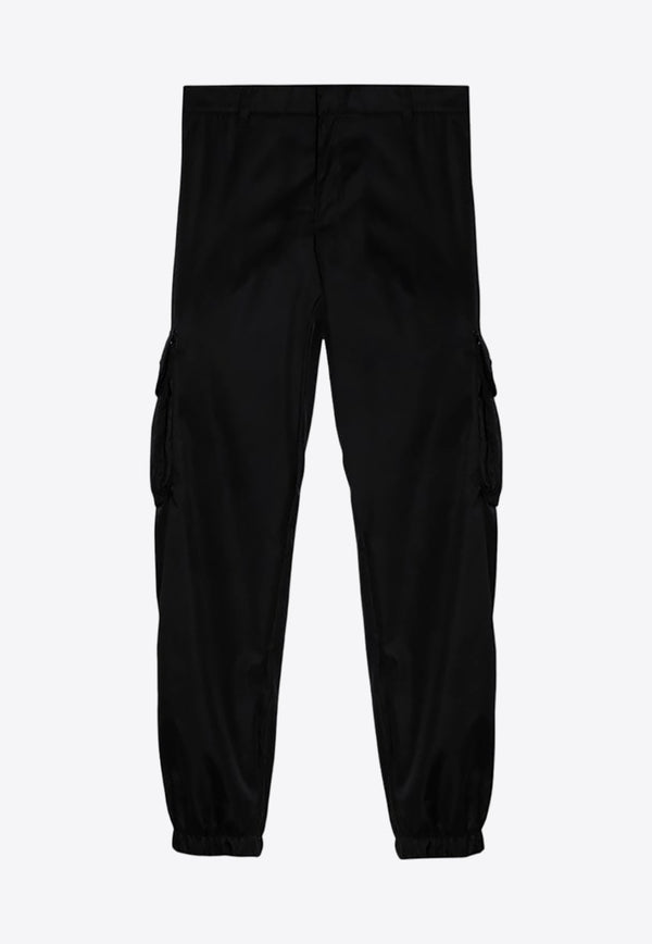 Prada Re-Nylon Cargo Pants Black SPH1301WQ8/P_PRADA-F0002