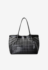 Serapian Small Secret Mosaico Leather Tote Bag Black SRMOSWLL684532A007_BLACK MULTI