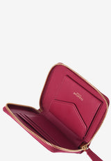 Serapian Mini Mosaico Leather Zip-Around Wallet Red SRMOSWSL712411K340_RED