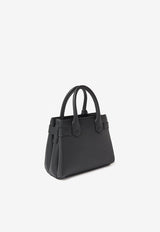 Serapian Mini Meliné Leather Top Handle Bag Black SRSETWLL625320A001_BLACK