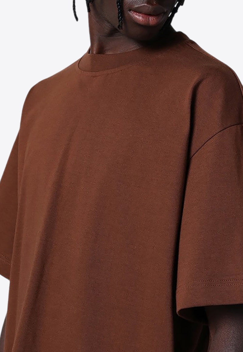 Séfr Solid Crewneck T-shirt Brown SS24ATELIERCO/P_SEFR-HB