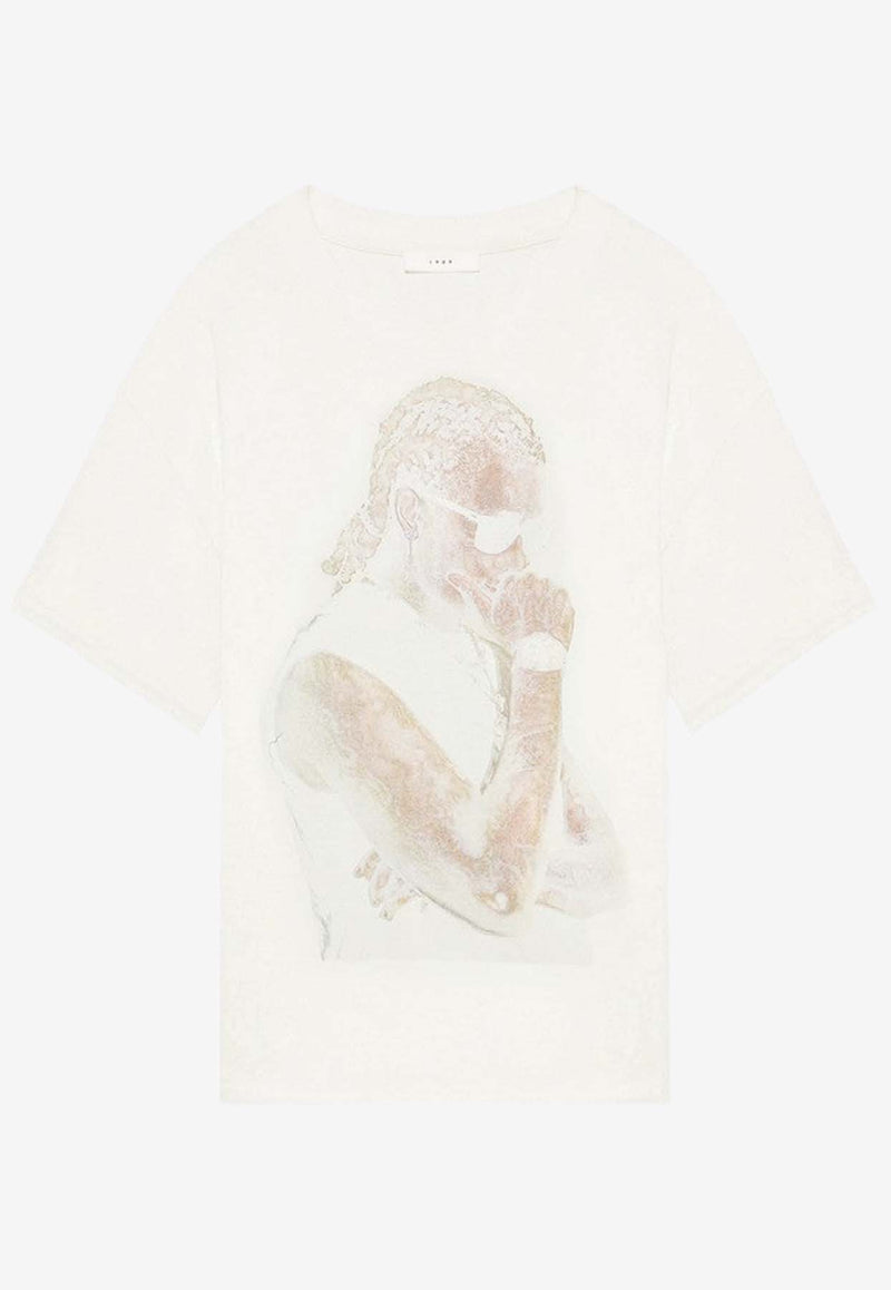 1989 Studio Slime Graphic Print T-shirt SS24.03CO/O_1989-VW White