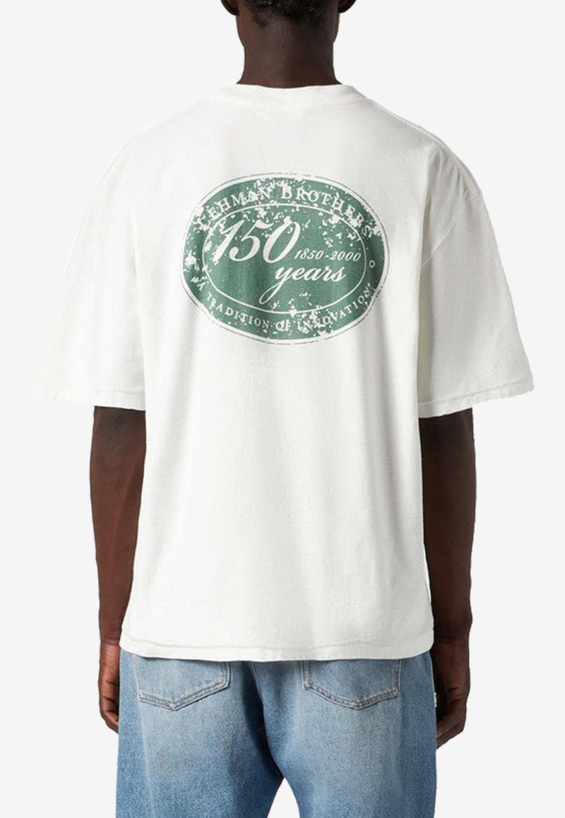 1989 Studio Lehman Brothers Print T-shirt SS24.05CO/O_1989-VW White