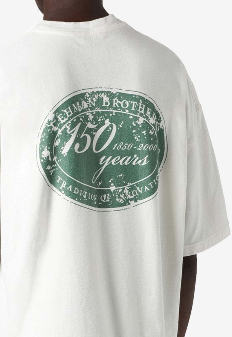1989 Studio Lehman Brothers Print T-shirt SS24.05CO/O_1989-VW White