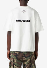 1989 Studio Midwest Print Short-Sleeved T-shirt SS24.11CO/O_1989-VW White