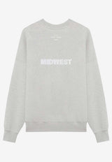 1989 Studio Midwest Relaxed Sweatshirt SS24.14CO/O_1989-OG Gray