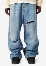 1989 Studio Y2K Distressed Jeans SS24.51DE/O_1989-WA Blue