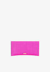 Aquazzura Strawberry Punch Clutch STWCLUC0-WVRUKL ULTRA PINK/LIGHT