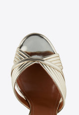 Aquazzura Sundance 140 Crystal-Embellished Platform Sandals SUDHIGS0-LAM-FD5