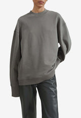 The Frankie Shop Talia Oversized Sweatshirt Khaki SWETALIAS04470KHAKI