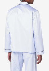 Tekla Buttoned Pajama Shirt Light Blue SWT-BLUCO/R_TEKLA-BE