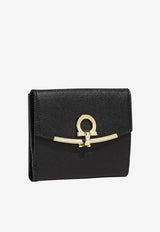 Gancini Leather Wallet