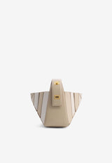 Mlouye Sera Mia Leather Top Handle Bag Cream 10-089-137_CREAM