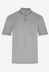 Piqures Sellier Collar Detail Polo T-shirt