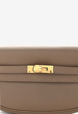 Hermès Kelly Moove in Etoupe Swift Leather with Gold Hardware