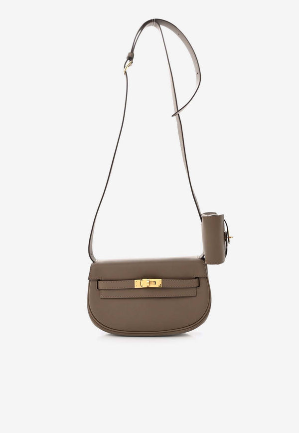 Hermès Kelly Moove in Etoupe Swift Leather with Gold Hardware