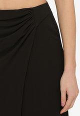 The Andamane Maxi Silk Skirt T150341ATNS038/O_ANDAM-BLK