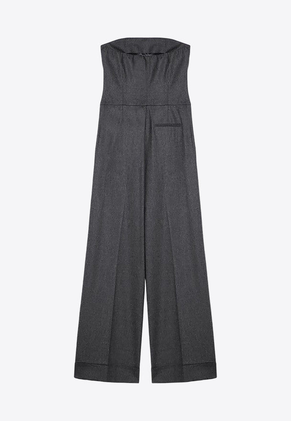 The Andamane Selina Bustier Jumpsuit Gray T160181BTNV115/P_ANDAM-GM