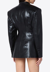 The Andamane Leatherette Ottavia Jacket Black T163020ATNP152/P_ANDAM-BLK