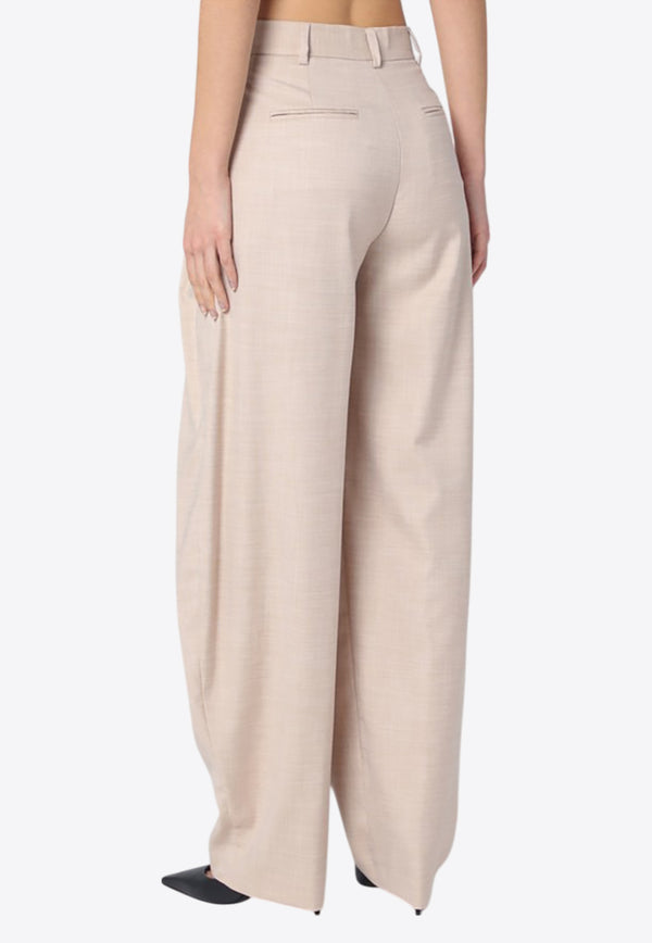 The Andamane Tracy Wide-Leg Pants Sand T170471BTNP246/Q_ANDAM-SA