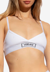 Logo Waistband Ribbed Bralette
