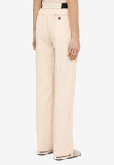 Loulou Studio Takaroa Straight Linen-Blend Pants Cream TAKAROAVI/O_LOULO-CR