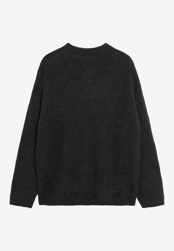 S Max Mara Taro Mohair Knit Sweater Dark Green TAROWO/R_MAXS-002