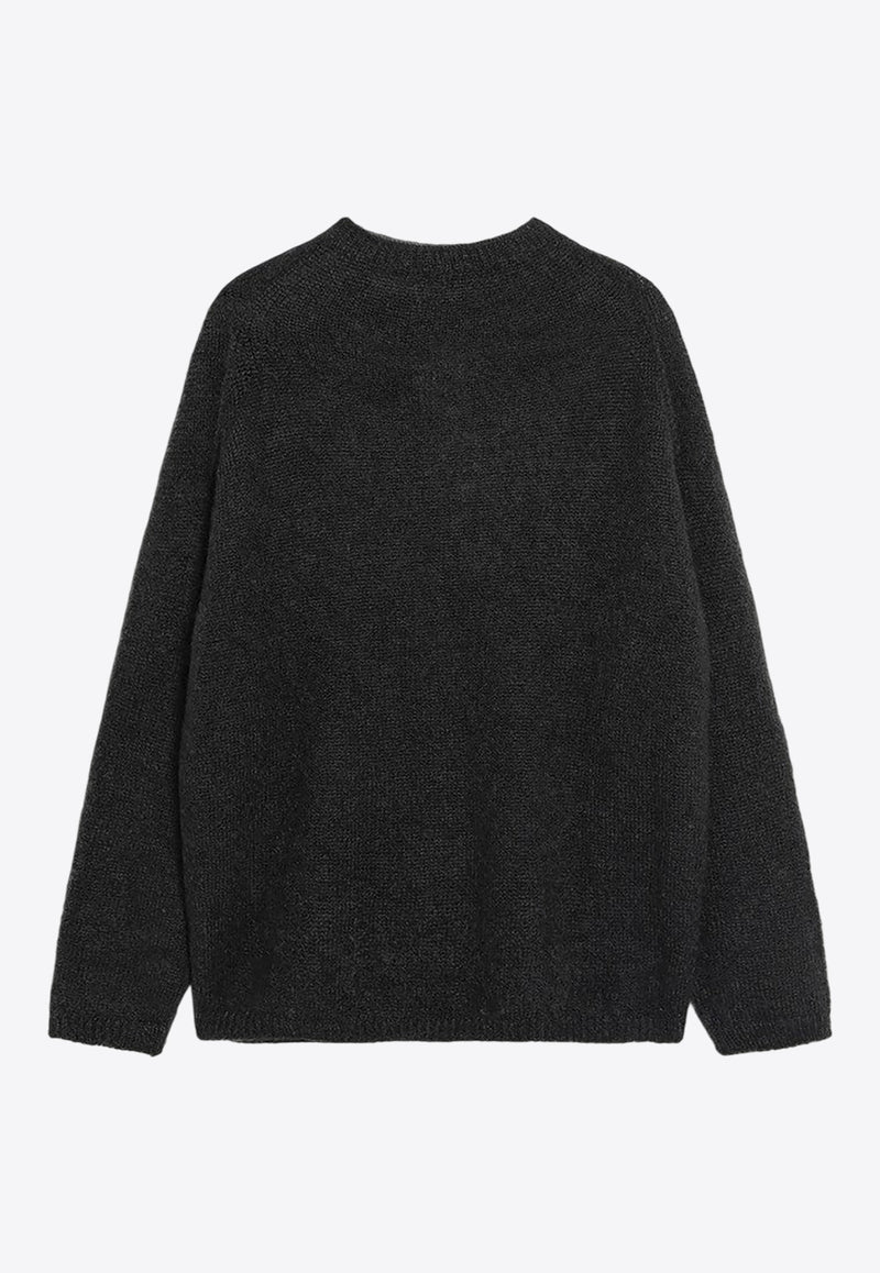 S Max Mara Taro Mohair Knit Sweater Dark Green TAROWO/R_MAXS-002