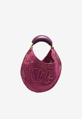 Summer Banana Woven-Raffia Hobo Bag