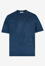 "Eperon d'Or" Print T-Shirt