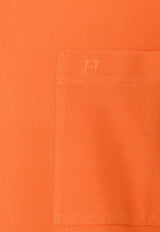 "H" Embroidered Polo T-shirt