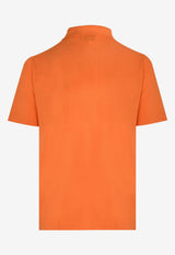 "H" Embroidered Polo T-shirt