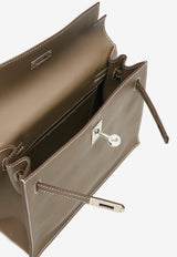 Kelly Danse in Etoupe Evercolor Leather with Palladium Hardware