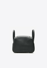 Mini Lindy II in Black Clemence with Gold Hardware