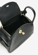 Mini Lindy II in Black Clemence with Gold Hardware