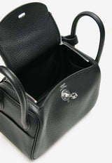 Mini Lindy II in Black Clemence Leather with Palladium Hardware