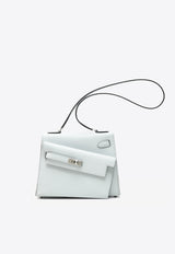Mini Kelly 20 En Desordre in Gris Platine Epsom Leather with Palladium Hardware