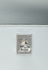 Mini Kelly 20 En Desordre in Gris Platine Epsom Leather with Palladium Hardware