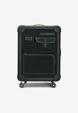Rolling Mobility Suitcase III Business Cargo in Black Geoland and Regate Leather