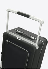 Rolling Mobility Suitcase III Business Cargo in Black Geoland and Regate Leather