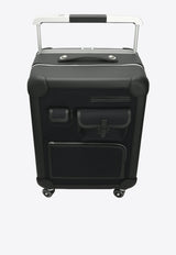Rolling Mobility Suitcase III Business Cargo in Black Geoland and Regate Leather