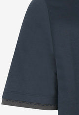 Sellier Detail Short-Sleeved T-shirt