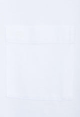 H Embroidered Short-Sleeved T-shirt