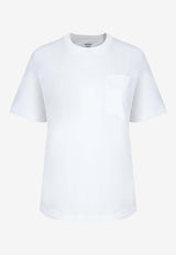 "Tapis de Selle" Embroidered Pocket T-shirt