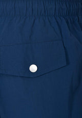 "H Fantome" Print Swim Trunks