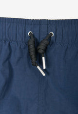 "H Fantome" Print Swim Trunks