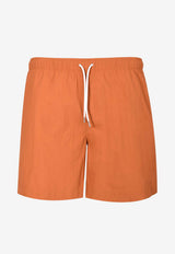 "H Fantome" Print Swim Trunks