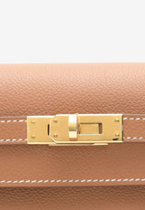 Kelly Danse in Gold Evercolor Leather with Gold Hardware