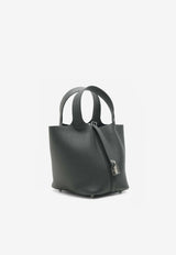 Picotin 18 in Black Clemence with Palladium Hardware